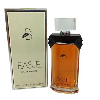 Parfum B Basile Eau De Toilette 50 Ml - Neuf - Hors Production - Italie