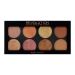 Makeup Revolution палитра руж и хайлайтър Golden Sugar Rose 8 цвята