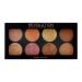 Makeup Revolution палитра руж, бронзант и хайлайтър Golden Sugar 2 Rose Gold 8 цвята