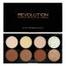 Makeup Revolution палитра за контуриране Ultra Contour 8 цвята