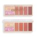 Revolution палитра руж Cheek Lift Coral Dreaming 6 цвята