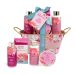 IDC Institute комплект за подарък Scented Garden метална кошница 5 части