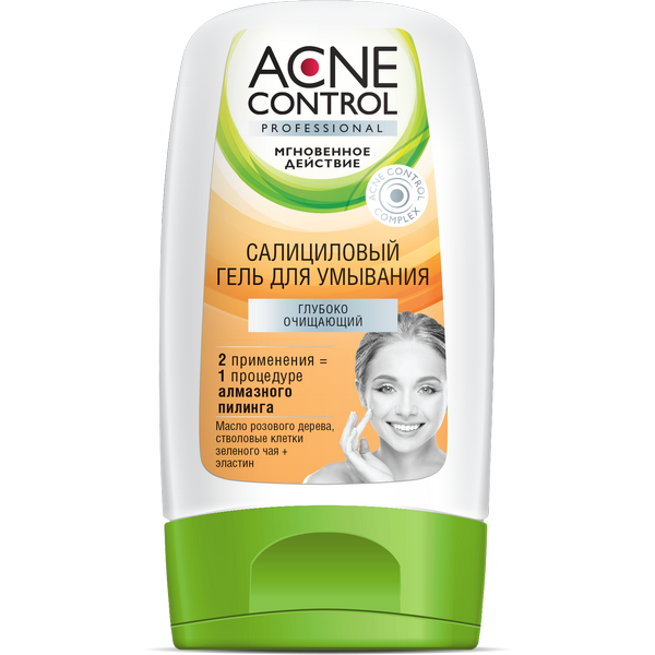 Fito cosmetic почистващ салицилов гел за измиване Acne Control Professional 150мл