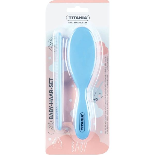 Titania комплект четка за коса и гребен