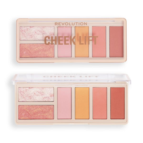 Revolution палитра руж Cheek Lift Pink Energy 6 цвята