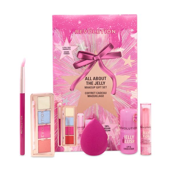 Revolution Beauty подаръчен грим комплект All About The Jelly