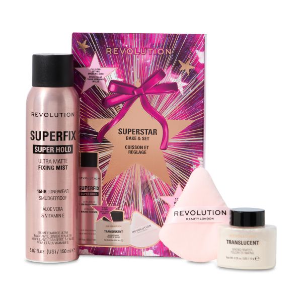 Revolution комплект за подарък Superstar Bake & Set Gift Set