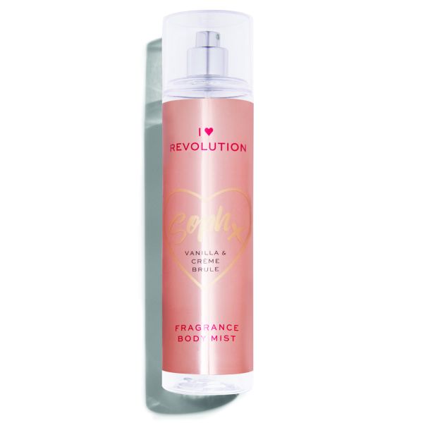 I Heart Revolution спрей за тяло SOPH X Vanilla & Creme Brule 236мл