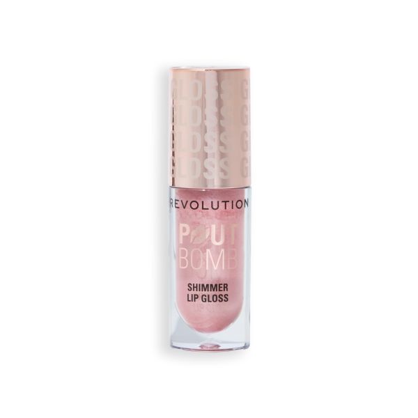 Revolution гланц за обем Pout Bomb Shimmer Shine Pink