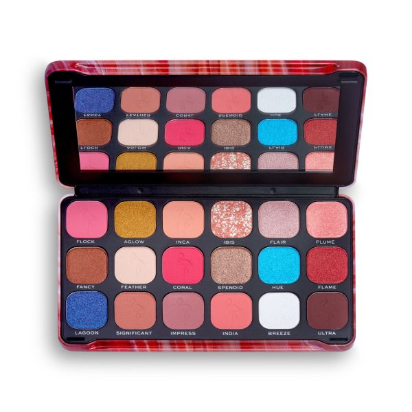 Мakeup Revolution палитра сенки Forever Flawless Flamboyance Flamingo