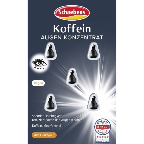 Schaebens концентрирани капсули за очи с кофеин