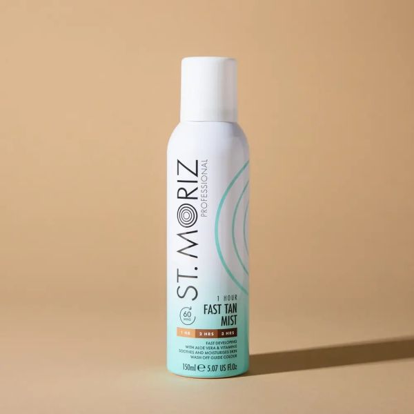 St. Moriz автобронзиращ спрей с 1-часово действие fast tan 150мл Professional