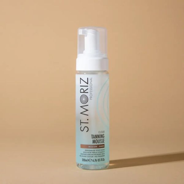 St. Moriz автобронзиращ мус Clear medium-dark 200м Professional