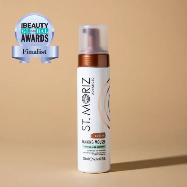 St. Moriz коригиращ автобронзиращ мус medium 200мл Advanced
