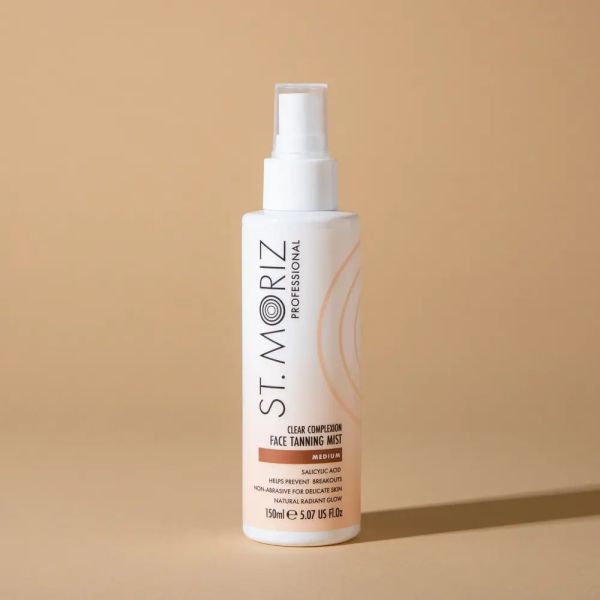 St. Moriz автобронзиращ спрей за лице medium 150мл Professional