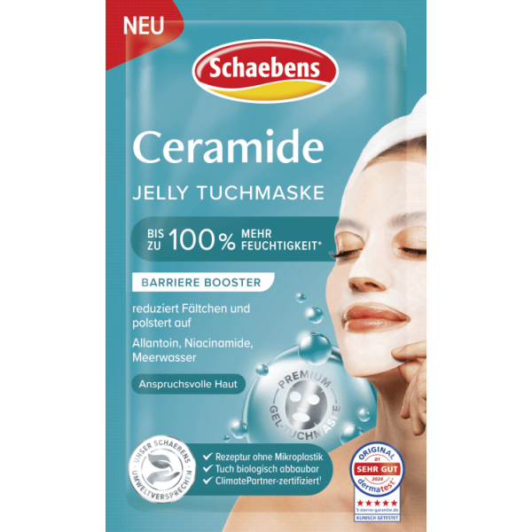 Schaebens Шийт маска за лице Серамид Jelly