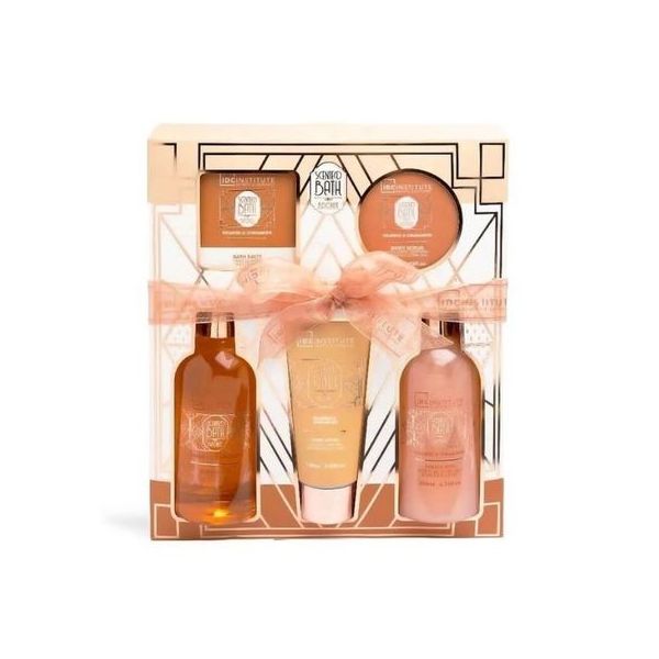 IDC Institute подаръчен комплект за тяло  Scented Bath Bronze 5 части