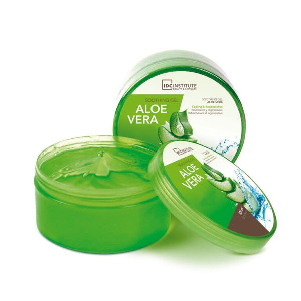 IDC Institute успокояващ гел за лице и тяло Aloe Vera 300мл. буркан