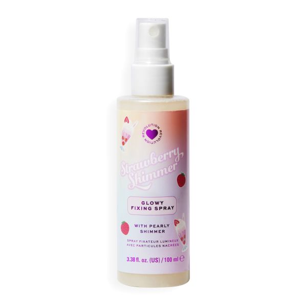 I Heart Revolution спрей за фиксиране на грим Strawberry Shimmer