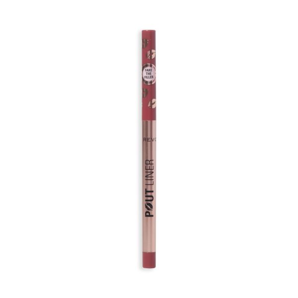 Revolution  молив за устни Pout Burnt Cherry Red