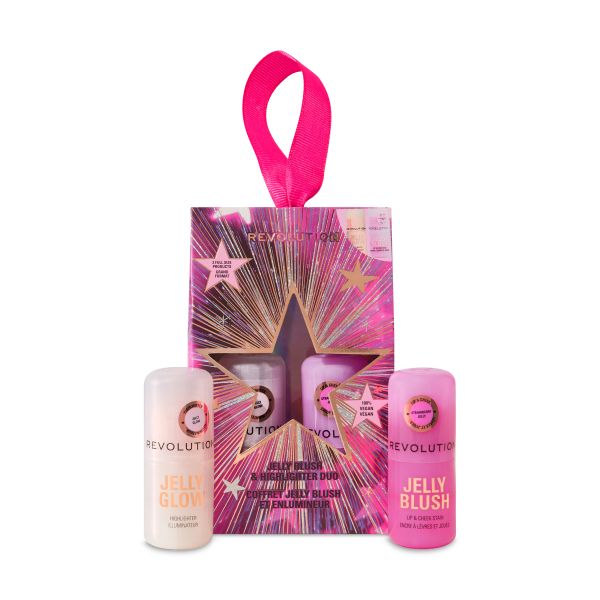 Revolution грим комплект за подарък Jelly Blush & Highlighter