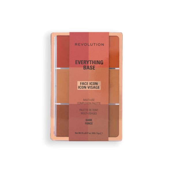 Revolution многофункционална палитра за лице Icon Dark