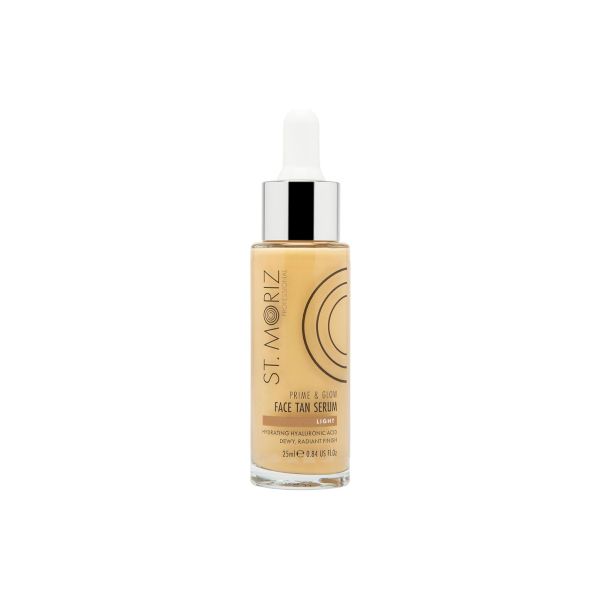 St.M Prof  автобронзиращ серум за лице с хиалуронова киселина  Prime&Glow Light 25мл. 