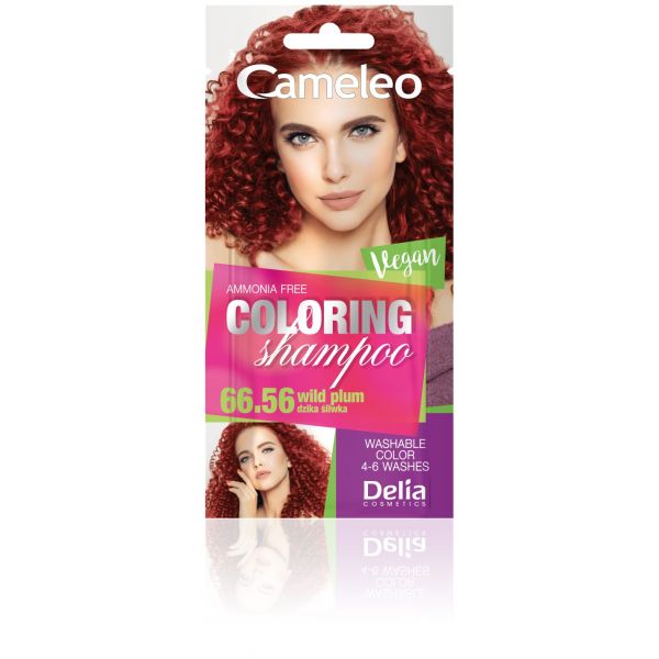 Cameleo Очветяващ шампоан саше 66.56 дива слива 40мл.