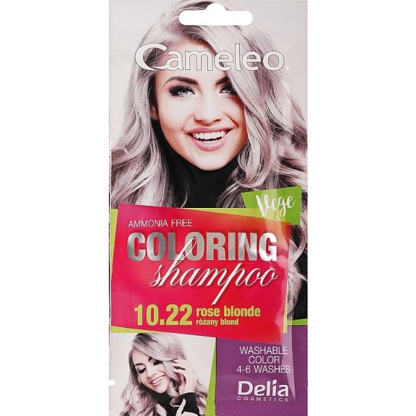 Cameleo Оцветяващ шампоан саше 10.22  розово русо  40мл