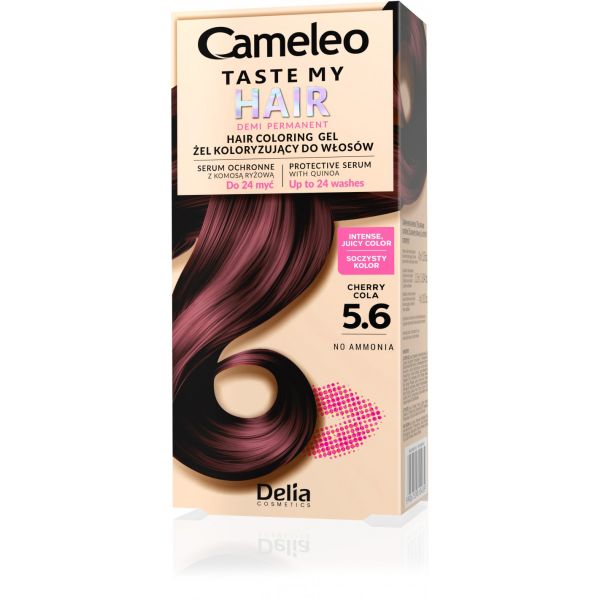 Cameleo полуперманентна боя за коса Taste My Hair 5.6 Cherry Cola