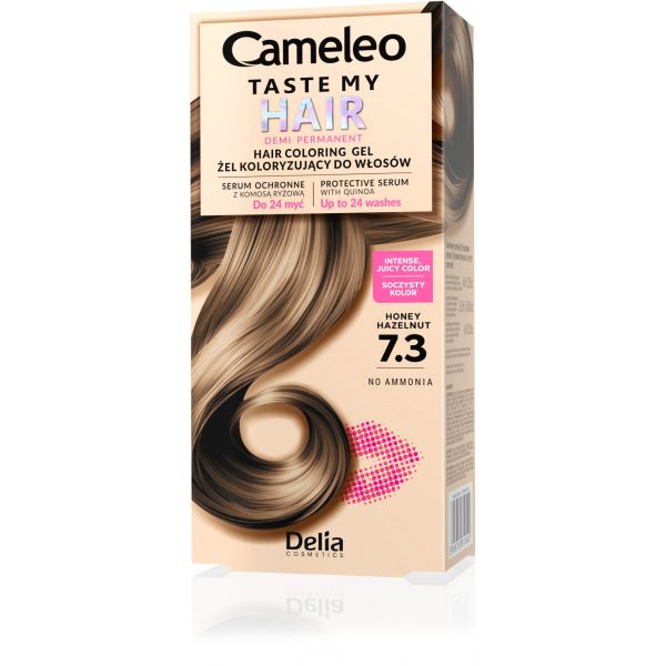 Cameleo полуперманентна боя за коса Taste My Hair 7.3 Honey Hazelnut