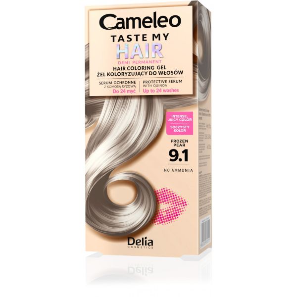 Cameleo полуперманентна боя за коса Taste My Hair 9.1 Frozen Pear