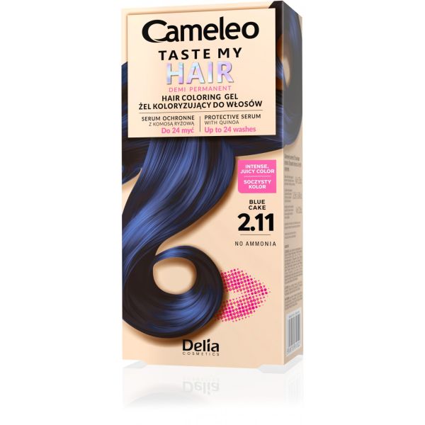 Cameleo полуперманентна боя за коса Taste My Hair 2.11 Blue Cake