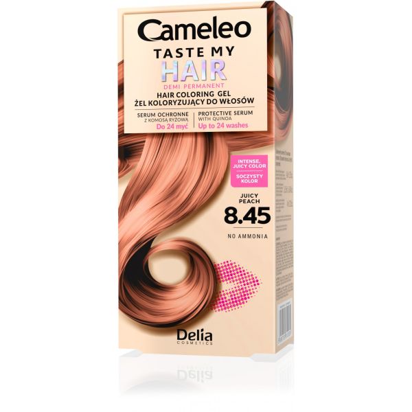 Cameleo полуперманентна боя за коса Taste My Hair 8.45 Juicy Peach