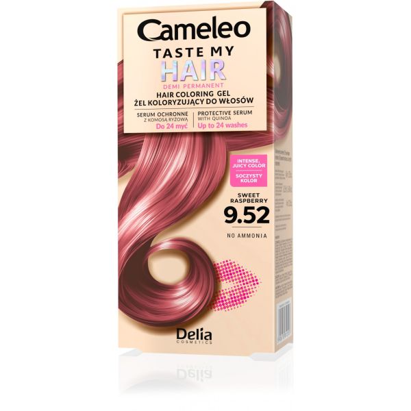 Cameleo полуперманентна боя за коса Taste My Hair 9.52 Sweet Raspberry