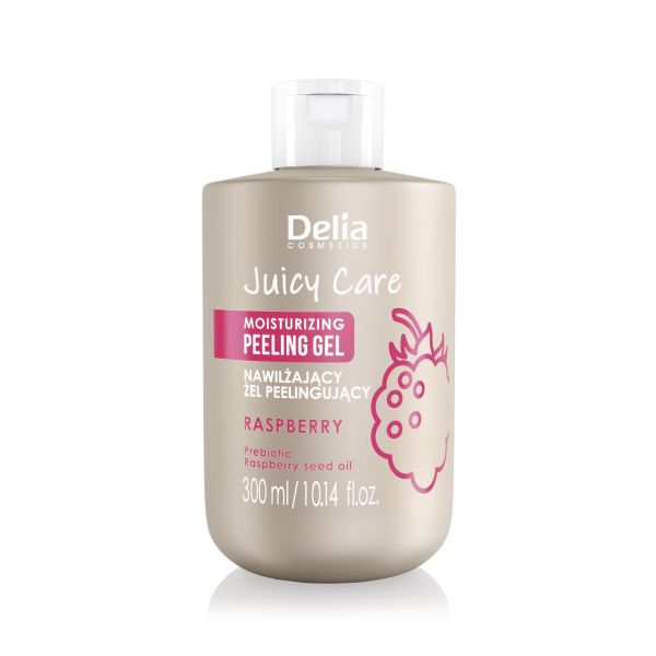 Delia хидратиращ скраб за тяло Juicy Raspberry 300мл.