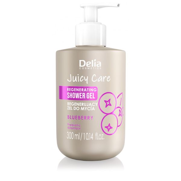 Delia регенериращ душ гел Juicy Blueberry 300мл.