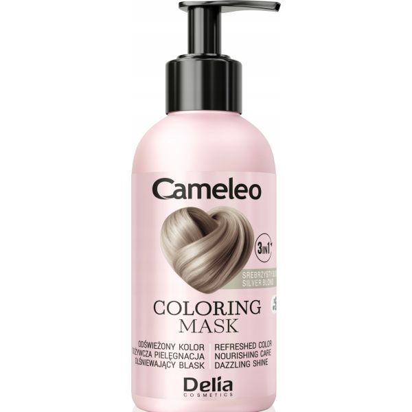 Cameleo 3-в-1 oцветяваща маска за коса  Silver Blonde 120ml.