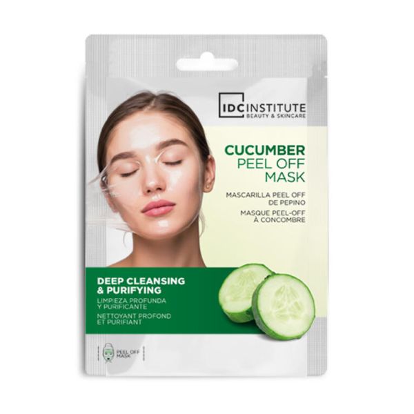IDC Institute Дълбоко почистваща и ексфолираща отлепяща маска за лице с краставица 15гр.