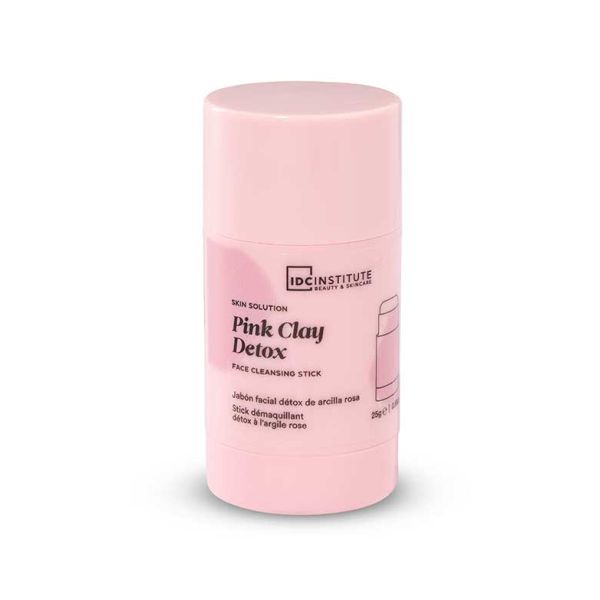 IDC Institute стик сапун за почистване на лице Pink Clay Detox 25гр.