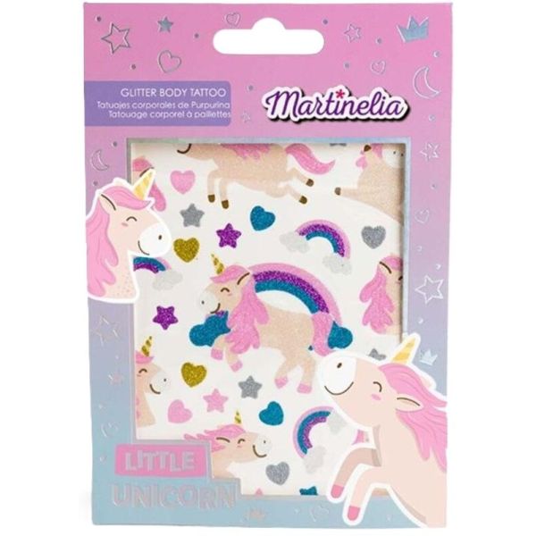 IDC Martinelia  детски  блестящи татуировки на водна основа  Little Unicorn
