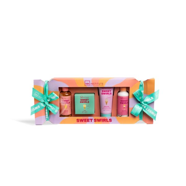 IDC Institute подаръчен комплект за тяло Sweet Swirl 4 части
