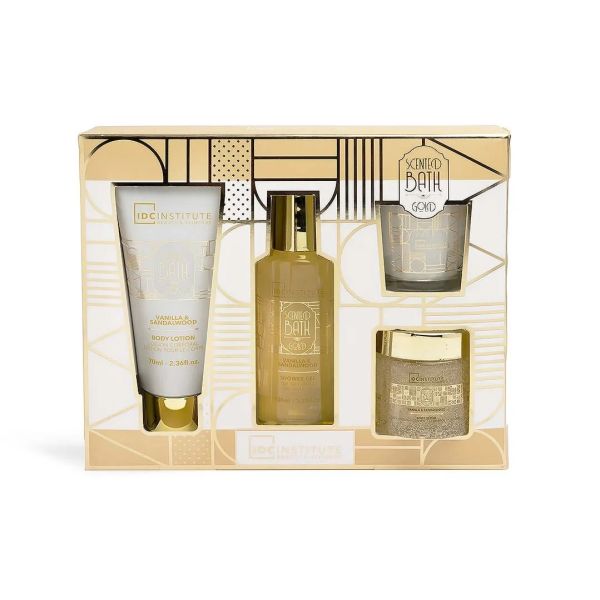 IDC Institute подаръчен комплект за тяло Scented Gold 4 части