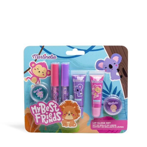 Martinelia детски  комплект гланцове за устни My Best Friends 6 части