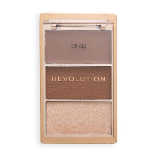 Revolution палитра бронз Bronze Icon Sunkissed Tan 3 цвята