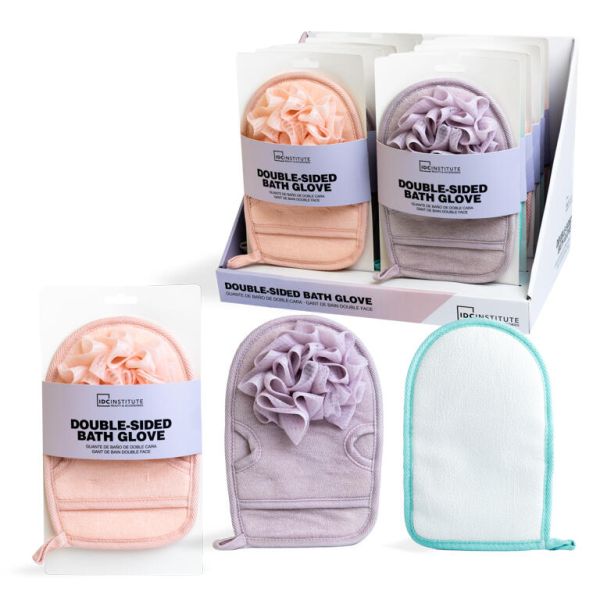 IDC Institute Двустранна ръкавица за баня 