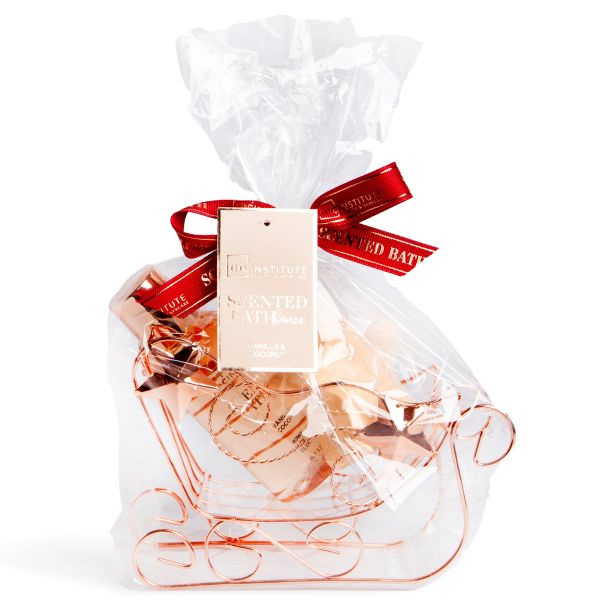 IDC подаръчен комплект в rose gold шейна Scented Bath Bronze 3 части