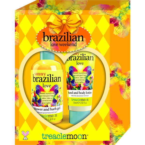 Treaclemoon подаръчен комплект за тяло 2 части Brazilian Love Weekend Duo