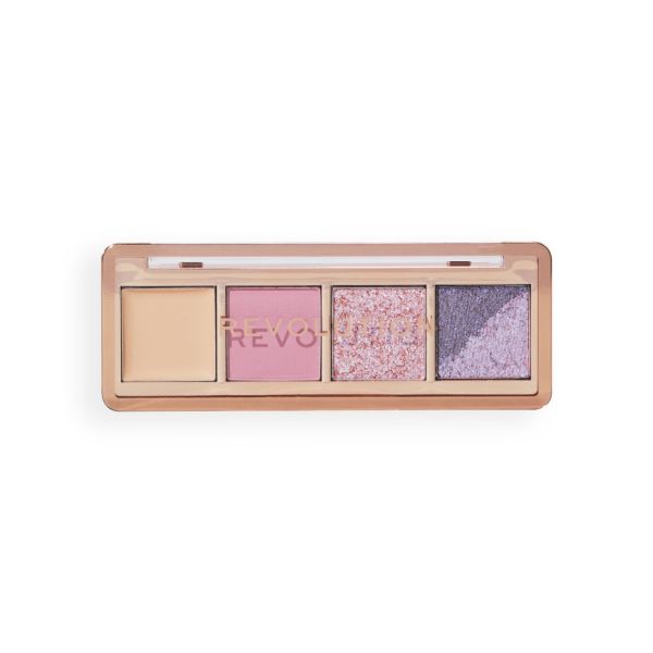 Makeup Revolution  палитра сенки мини The Enchanted Icon Edit Soft Pink Nudes 4 цвята