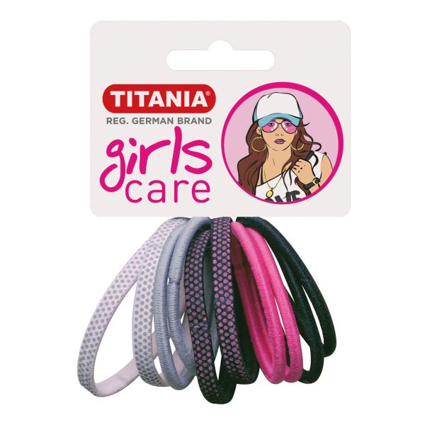 Titania ластици за коса 10 броя